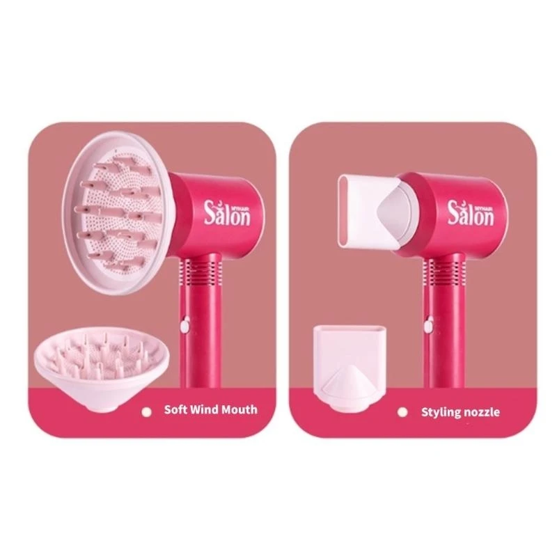 Creative 36 Pieces/Set Beauty Salon Hair Styling Set for Little Girl with Apron Hairclip Interactive Pretend Plate Plate Toy