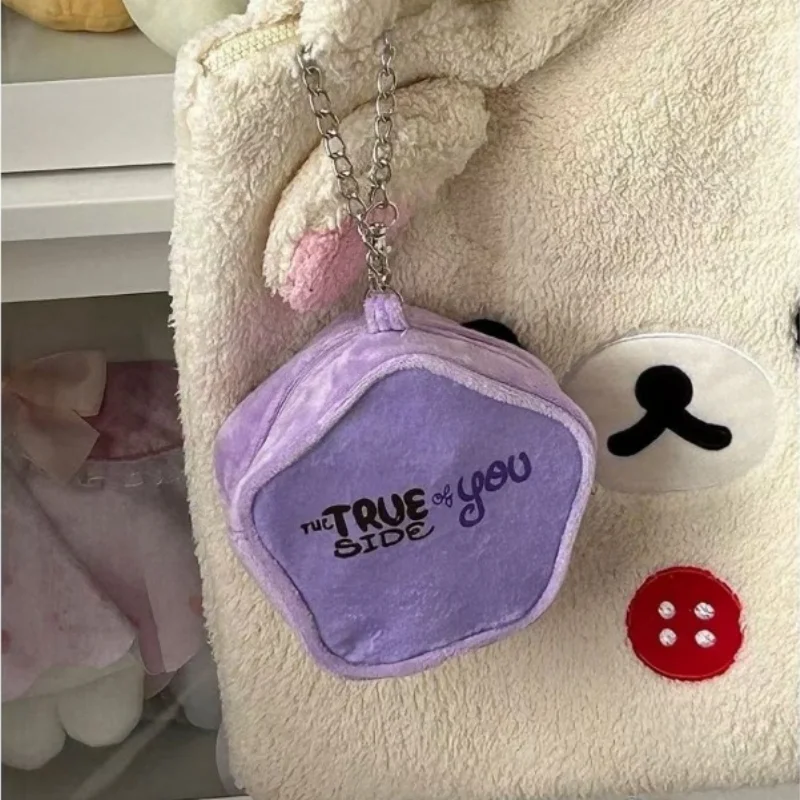 Kawaii Sanrio Sumikko Gurashi Plush Wallet Cute Star Series Anime Backpack Pendant Transparent Small Bag Girl Festival Gift