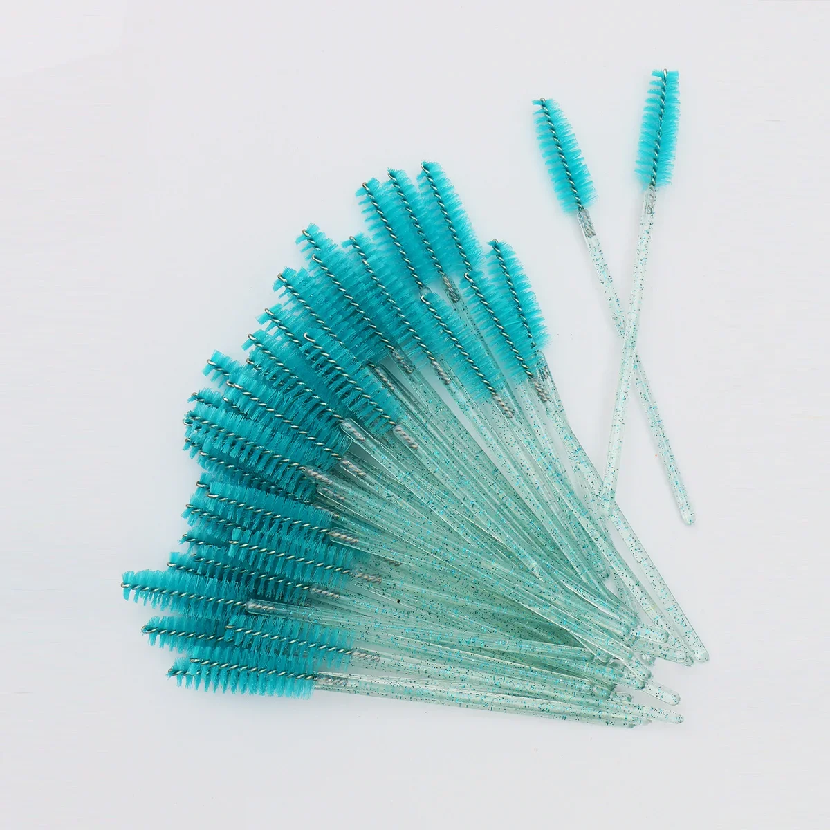 50 Stuks Kristal Wimpers Borstel Kam Wegwerp Wimpers Extension Mascara Wands Make-up Professionele Make-up Beauty Tool