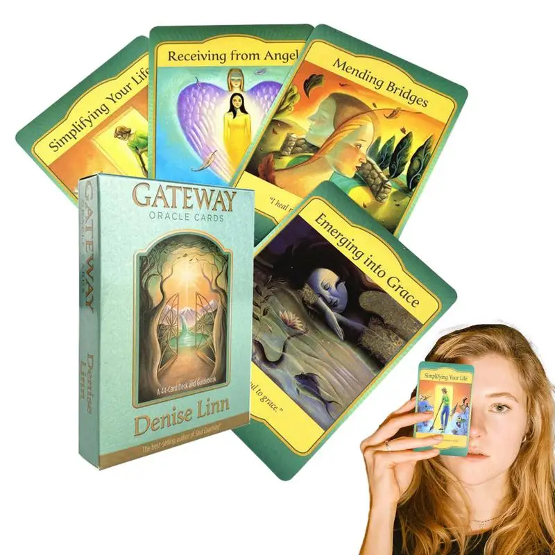 

New Most Popular Tarot Deck Gateway Oracle Cards Witch Tarot Affectional Divination Fate Game Game Deck Mystical Affectional