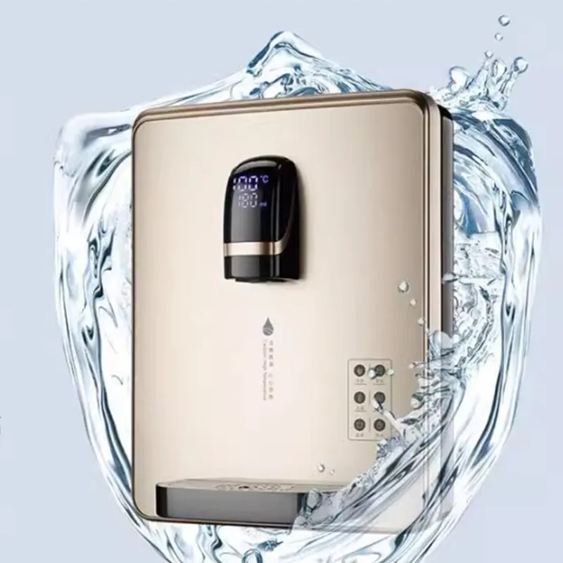 Wall-montado Household Pipeline Machine, água fria e quente, No Gall, Quick Heat, Instant Hot Straight Drink Machine