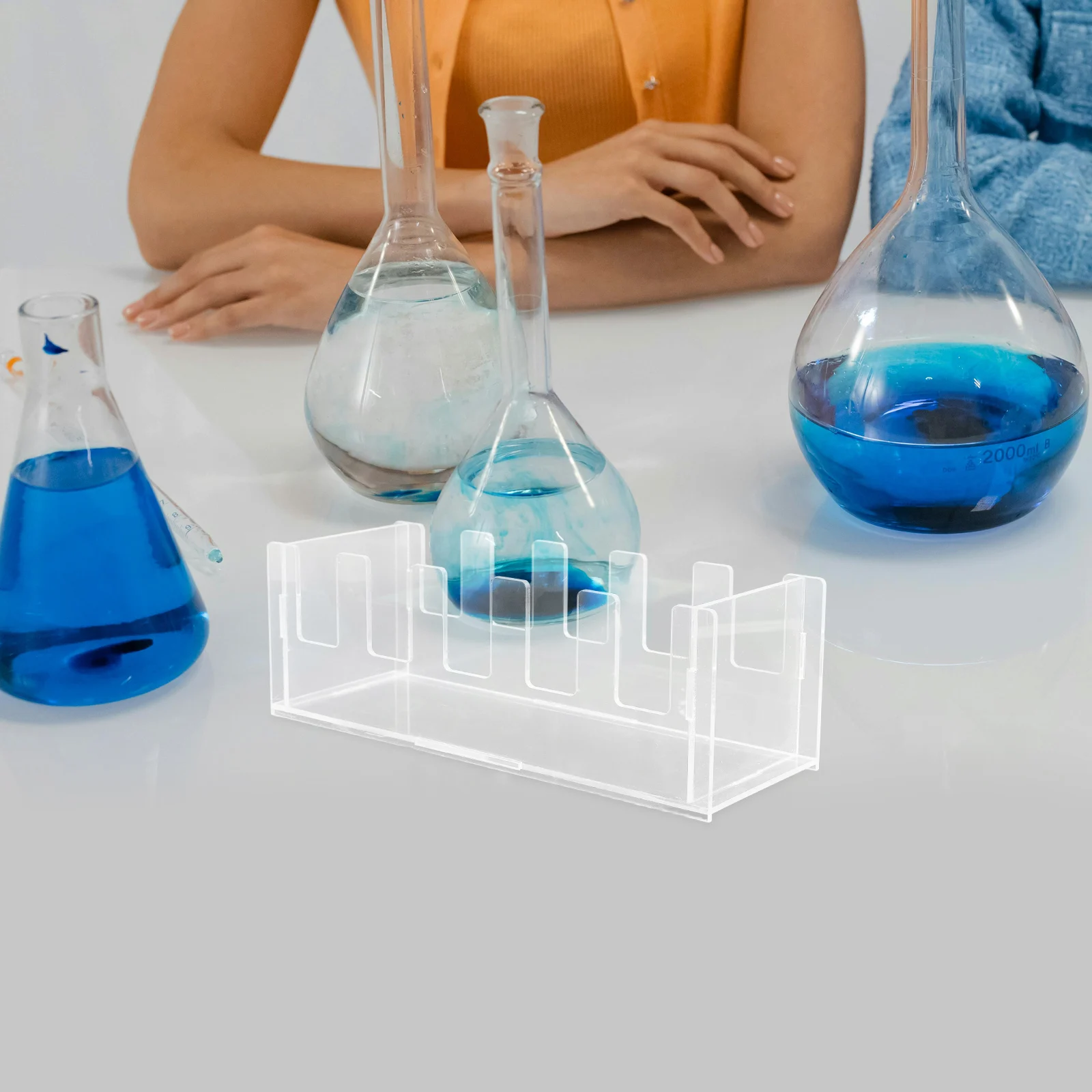 

Laboratory Glass Petri Dish Rack Acrylic Clear Drying Stand Organizing Lab Dish Storage Holder Display Shelf Rack