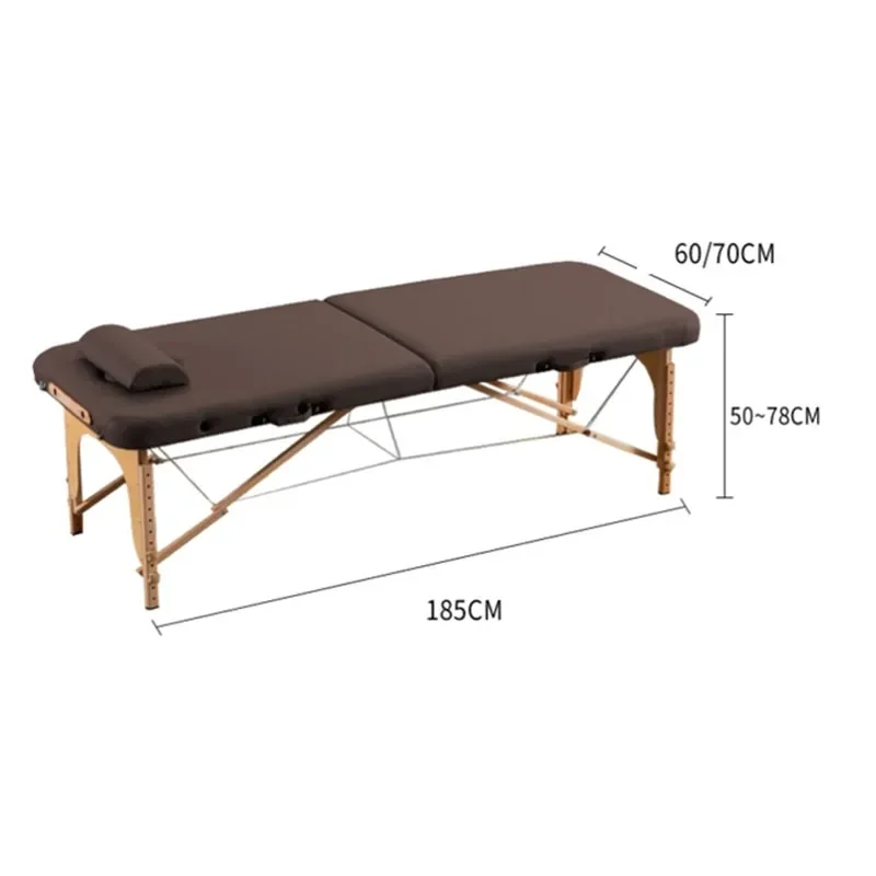 Massage Bed Aesthetic Stretcher Beauty Cosmetology Couch Folding Cosmetics Esthetician Lit De Maca Portatil Portable Luxury JGY