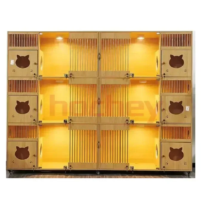 

MT Medical PET House Furniture Cat Bed House Indoors Luxury Multipurpose Cat Wood House Pet Cage