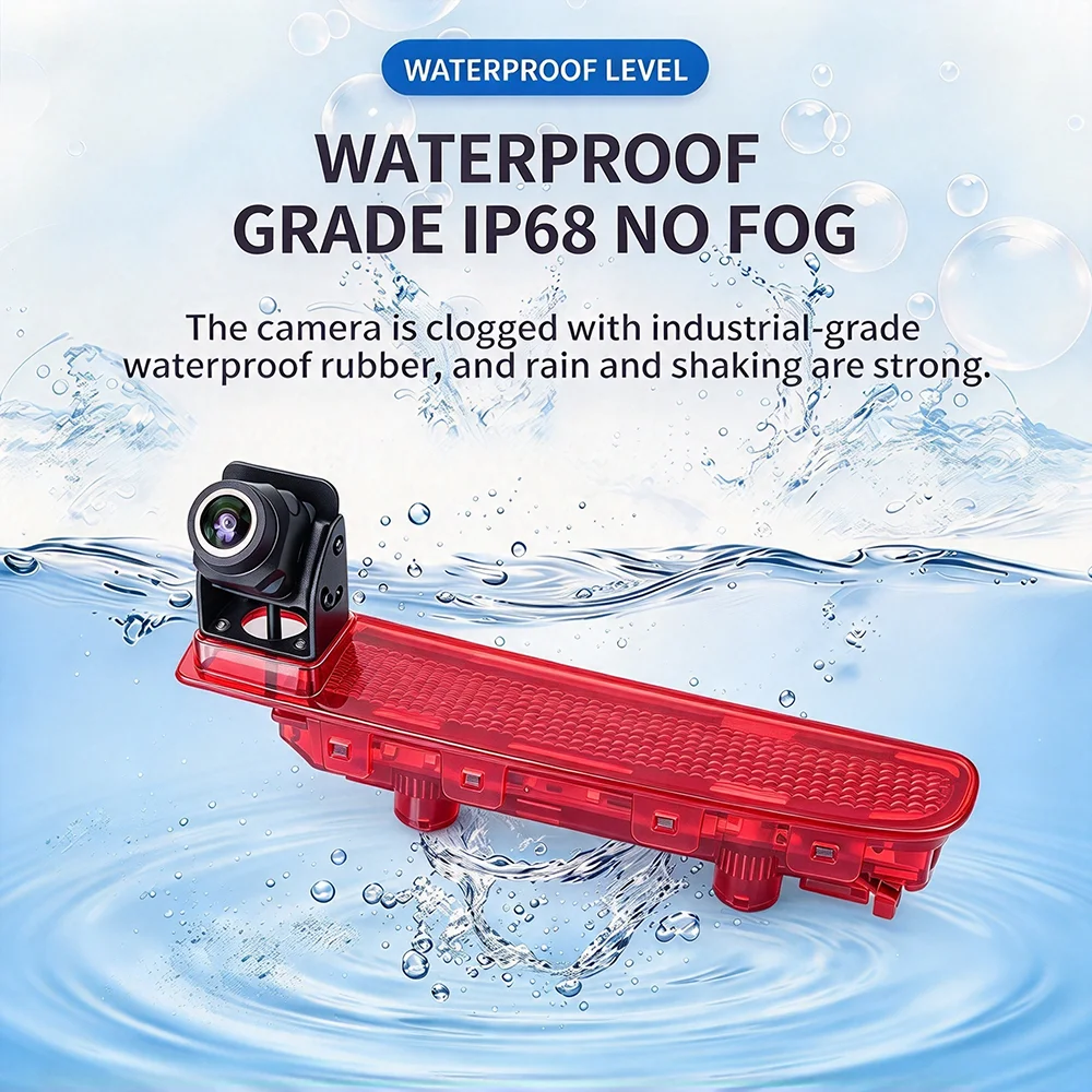DIYKIT 5inch Foldabel IPS AHD Rear View Car Monitor Backup Monitor Brake Light Backup Camera Kit
