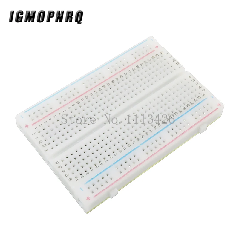 10pcs Quality mini bread board / breadboard 8.5CM x 5.5CM 400 holes