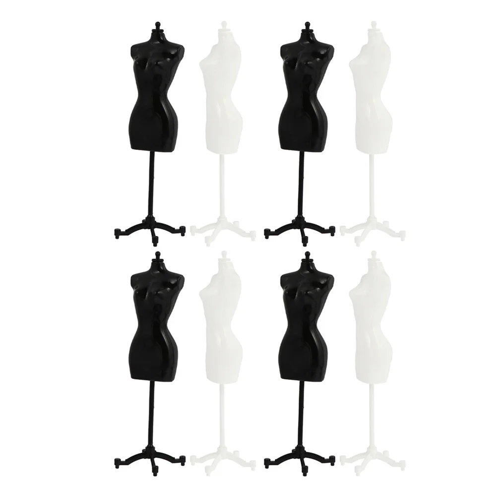 6 ชิ้นมินิเฟอร์นิเจอร์ Body ชุด Bracket House สนับสนุนเด็ก Mannequin Stand