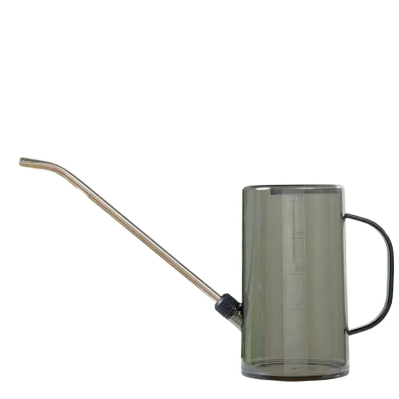 

Stainless steel long nozzle watering kettle Household plastic watering pot Drizzle flower potted plant watering