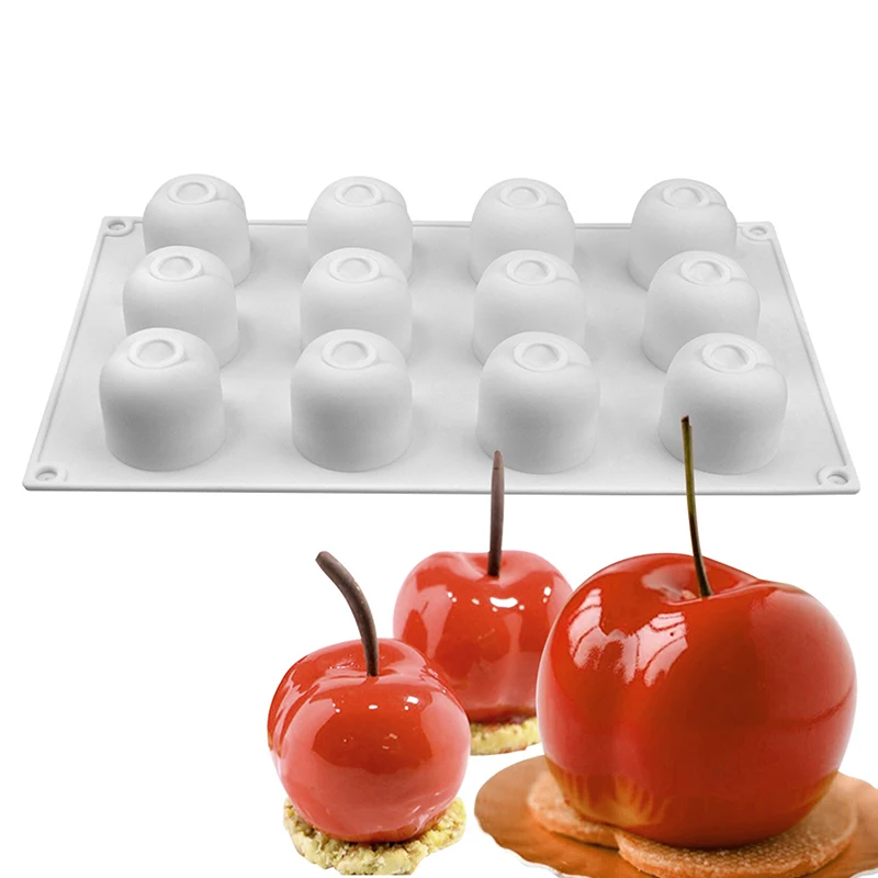 Food-Grade Silicone Fruit Series Cake Mold – Multi-Shape (Pineapple, Peach, Strawberry) for Baking&Mousse Desserts,Easy Release view 5