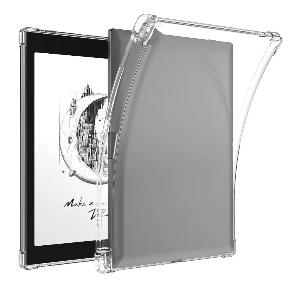 

Transparent E Ink Tablet Case Airbag with Pen Holder e-Reader Cover Soft Ultra Thin for Boox GO/Palma/Galileo/Page/Leaf2/3C
