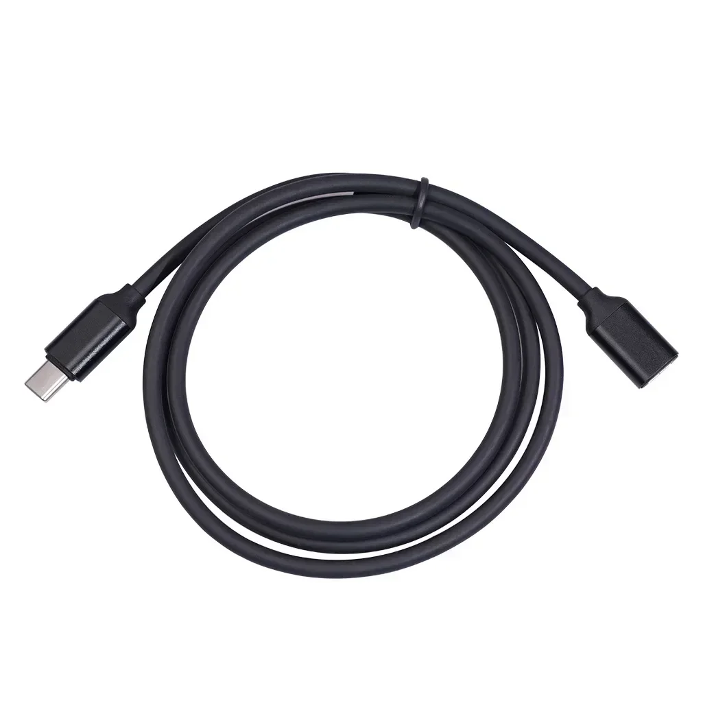 Type-c Male to Female Extension Cable 1M 3A 60W Usb C Type-c Male to Female Extension Cable Extensor Wire Connector