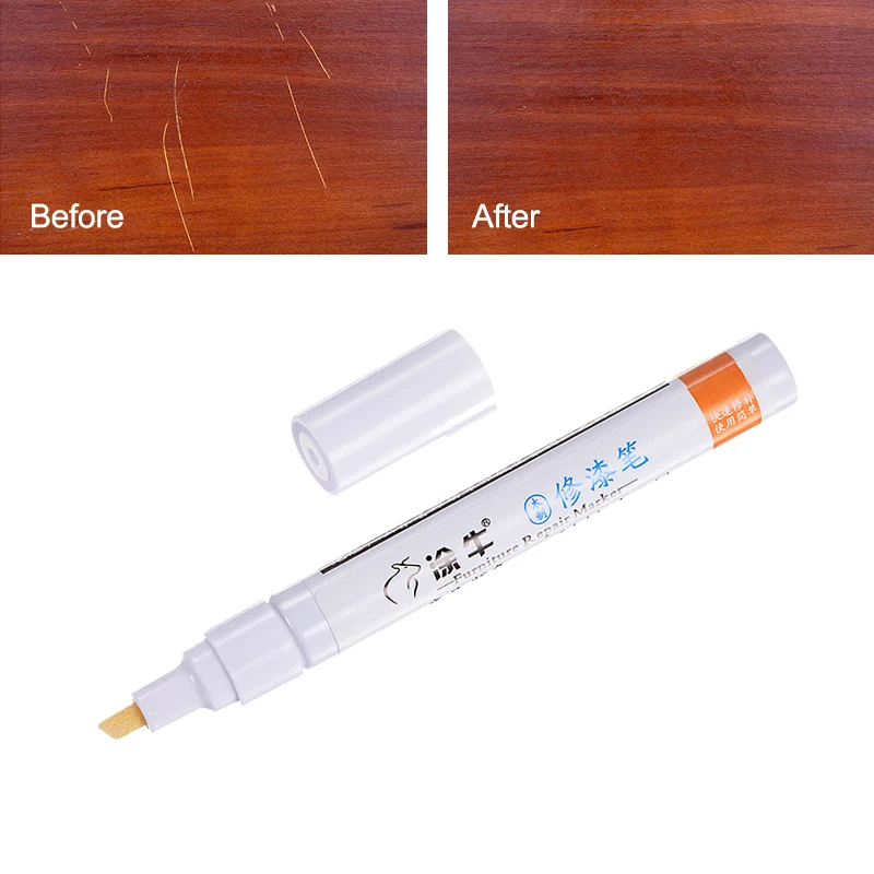 

Furniture Markers Repair Pen Touch Up Markers Filler Sticks Wood Scratches Restore Kit Patch Paint Pens Wood Composite Repair