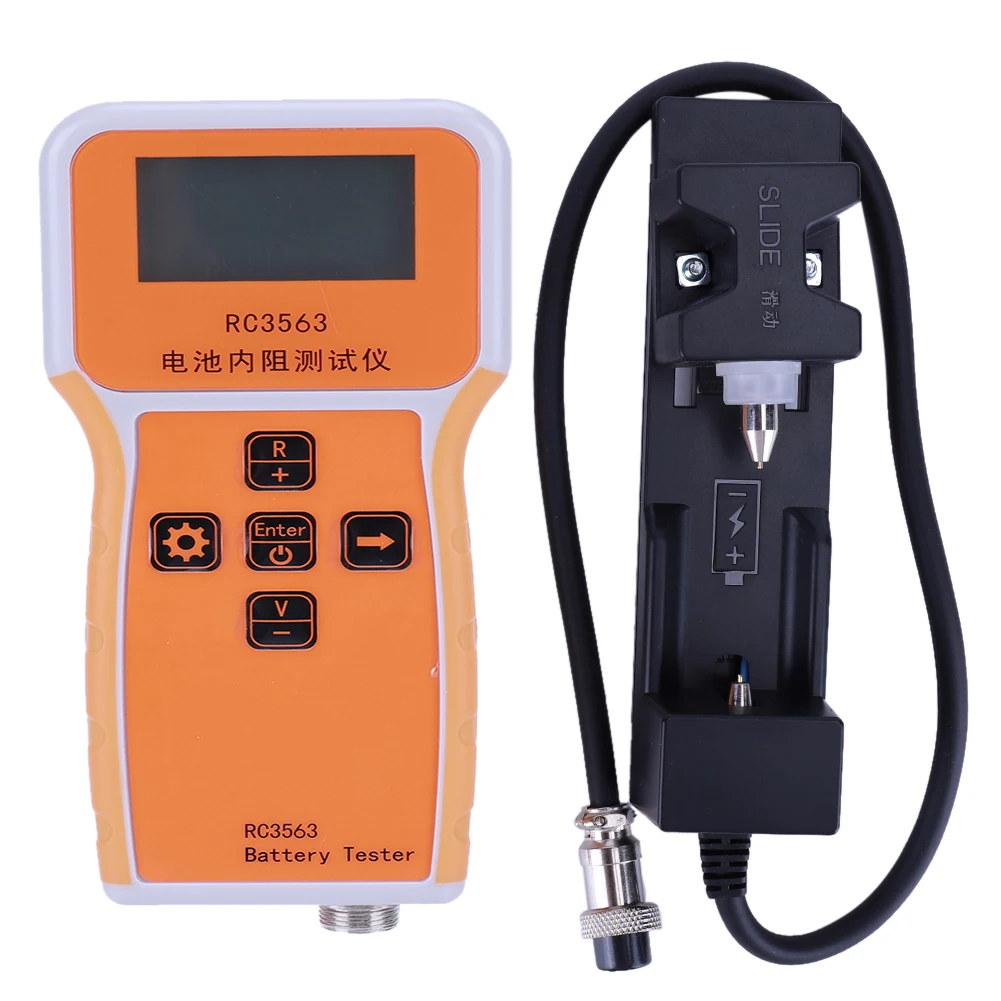 

AC Lead Acid Lithium Car Battery Tester Intelligent Control Battery Voltage Internal Resistance Tester for Car Batteries