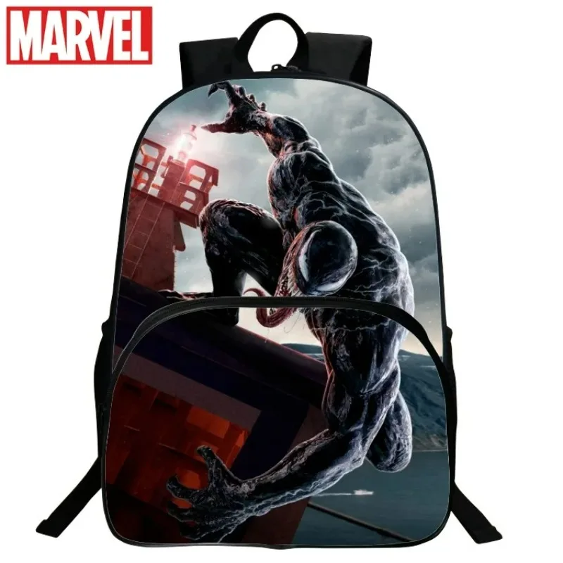 16-inch Marvel Movie Venom 3 Large Capacity Student Backpack Venom: The Last Dance Children's Backpack Travel School Bag