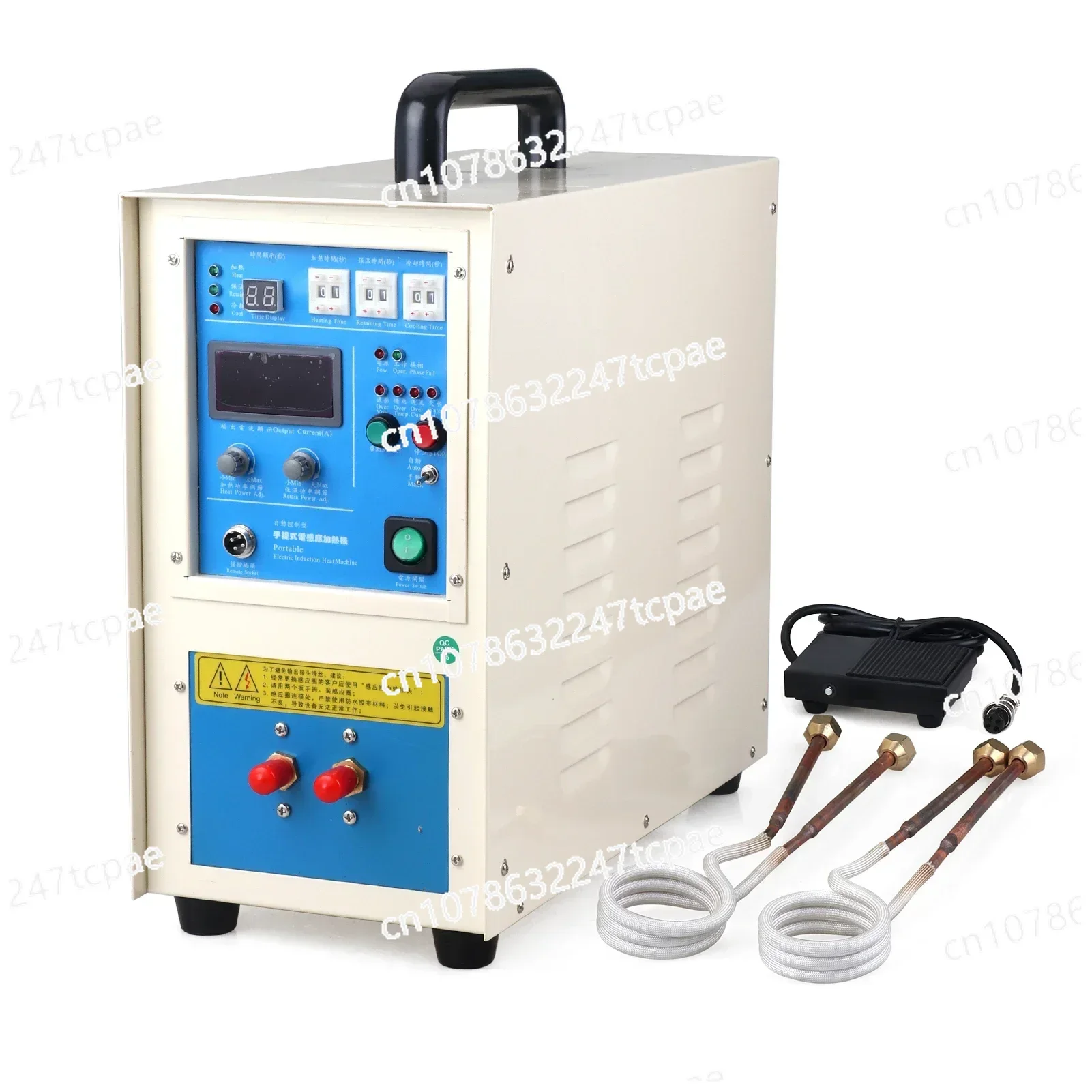 

25KW High Frequency Induction Heater 30-100KHz Three-phase voltage 380V