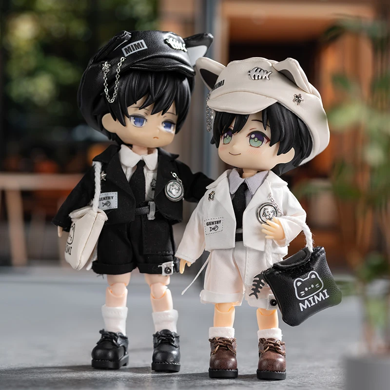Ob11 Puppenkleidung „Kitty Gentleman Suit“ – Bjd formelle Uniform im Maßstab 1:12, stilvolles, Gsc-kompatibles Outfit
