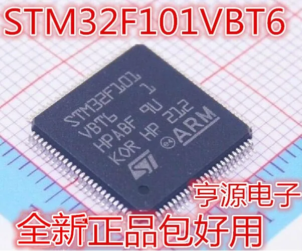 

STM32F101 STM32F101VBT6 QFP100 Original, in stock. Power IC