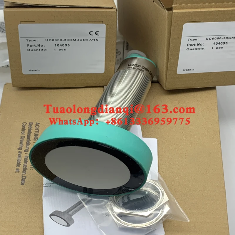 UC6000-30GM-E6R2-V15 UC6000-30GM-IUR2-V15 original genuine Ultrasonic sensor in stock