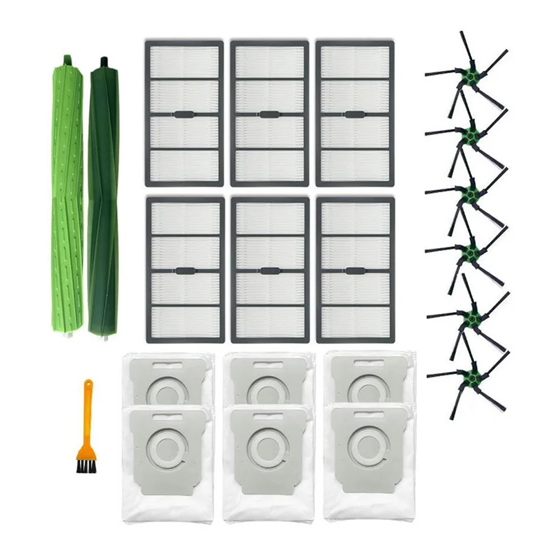 Stable-Hepa Filter & Side Brush & Dust Bag Parts Accessories For Irobot Roomba S Series S9 S9+ Vacuum Cleaner Parts