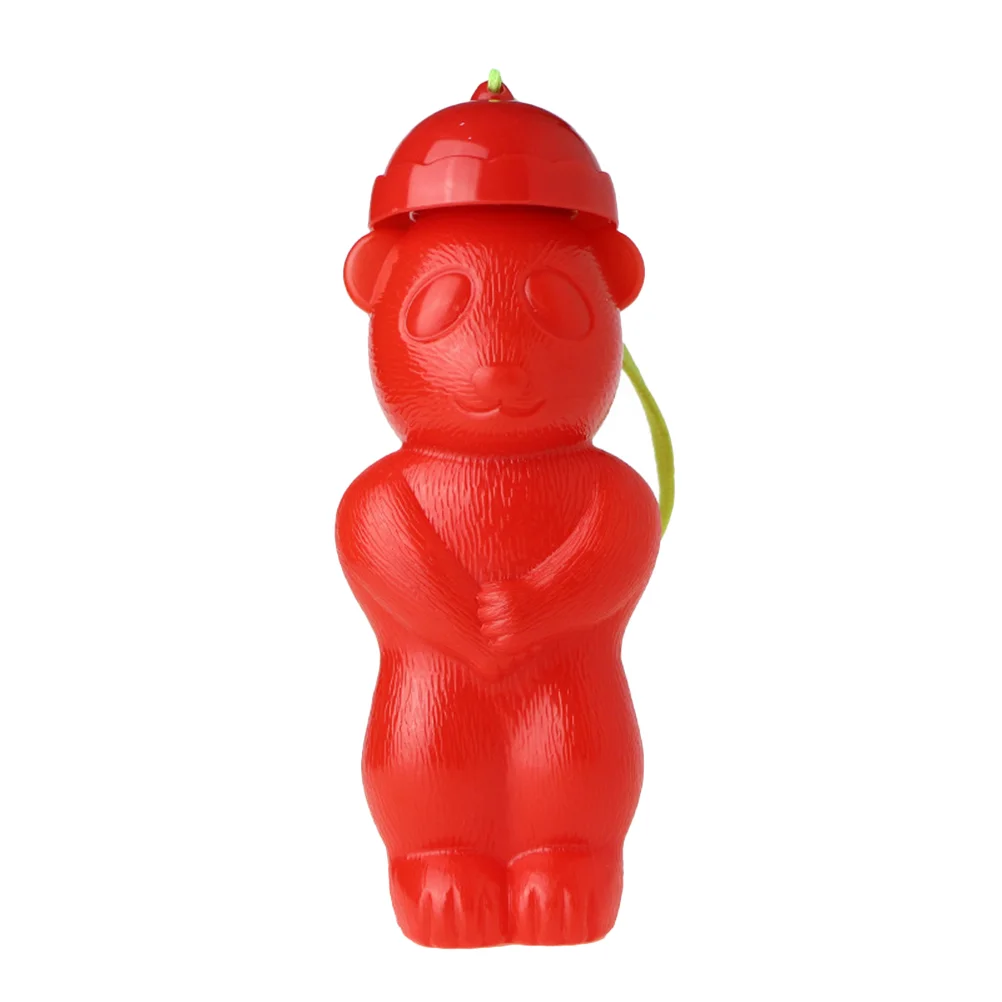 

Bear Shape Bubble Bottles Toys Bubble Makers with Ropes to (Red) fun bubble bottles bubble bottles with rope