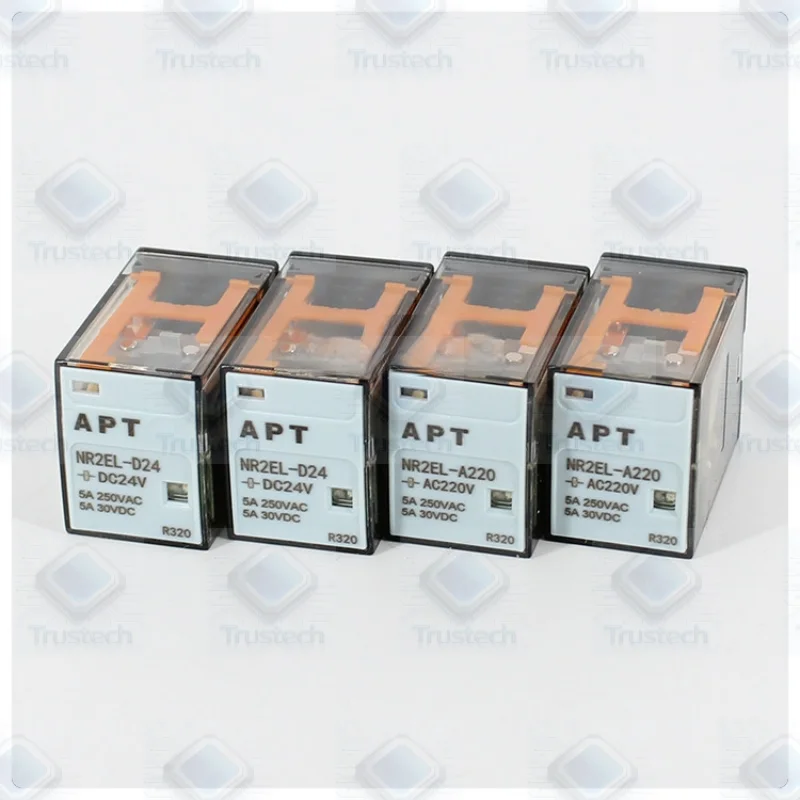 Function relay NR2EL NR4CL - D24-A220 Small Intermediate Type With indicator Lights, DC 2-Way, 2-Position