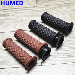 Motorbike Handlebar Handle Motorcycle Throttle Grip Universal  22mm Retro 7/8