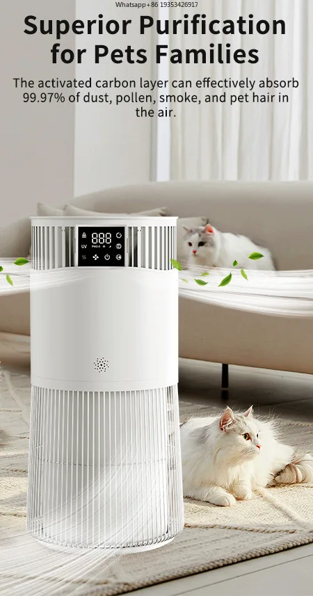 `Smart WiFi Pet Air Purifier