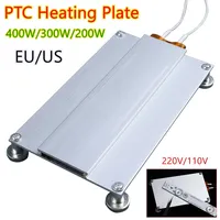 400W 110V PTC Heating Plate Chip BGA Soldering Ball Split Aluminum LED Remover Welding Station 300W 220V Demolition Board Tool