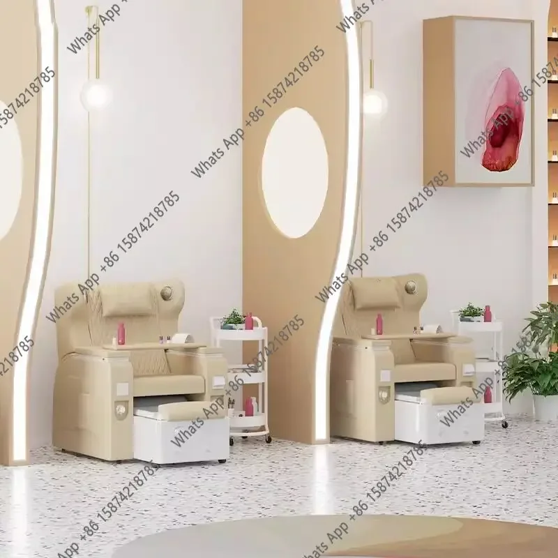 M32 Nail Art Sofa Foot Beauty Multi-function With Massage To Do Foot Beauty Can Flat Recliner Beautiful Foot Eyelash Beauty Elec