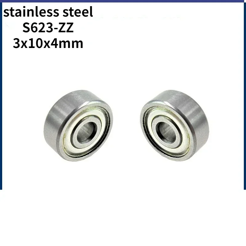fishing wheel line 3x10x4mm stainless steel S623ZZ bearing