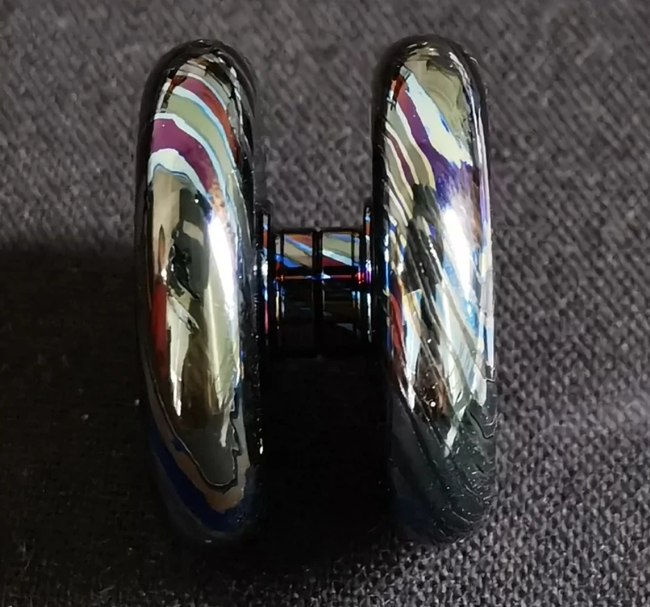 USED EDC KAP zircuti 24.5*16.5mm zircuti spinner fingertip gyroscope Decompression toys