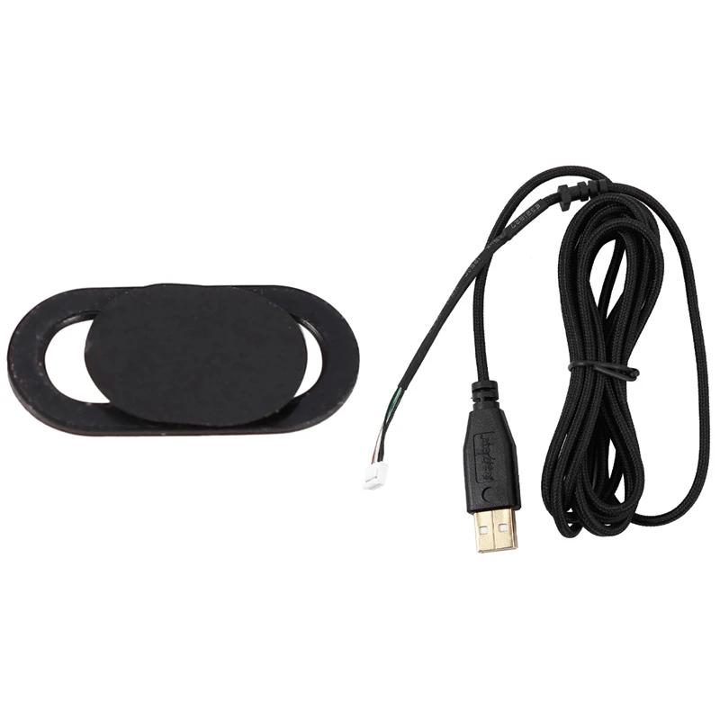 Hot USB Cable Mice Line For Razer Deathadder Hex Molten 2012 With Universal Webcam Cover Slider Camera Cover