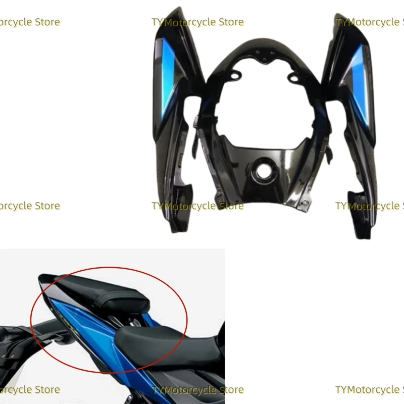 

Rear Tail Side Panels Fairings Tail Fairing Rear Seat Side Panels Fit For Suzuki GSX-S 750 GSX-S750 GSXS750 2017 2018 2019-2021