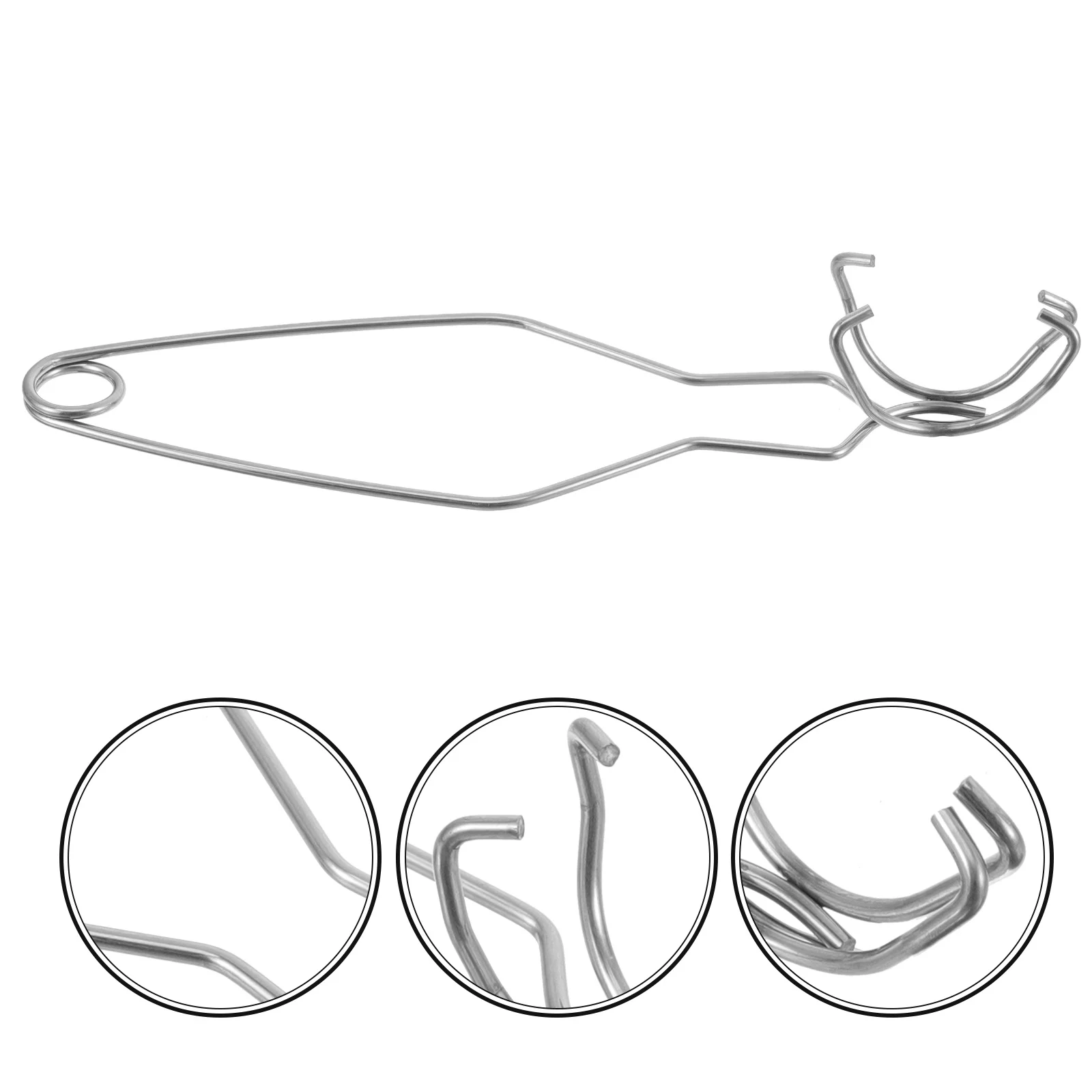 

Crucible Tongs High Heat Resistant Laboratory Accessories Melting Gold Tool Metal Smelting Tong Tongs Crucible Clamp