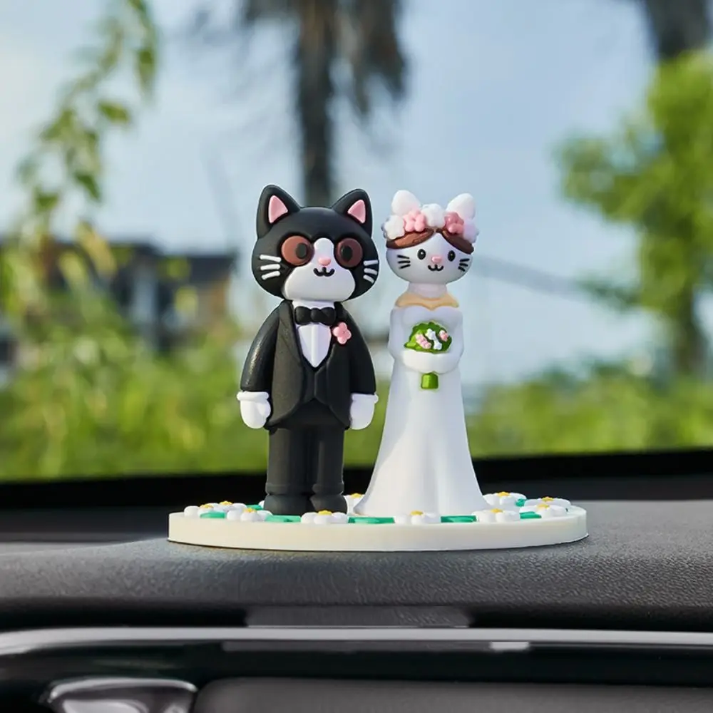 Bride Groom Car Ornaments Festive Style Floats Design Wedding Decoration Ornaments Room Decor Wedding Theme