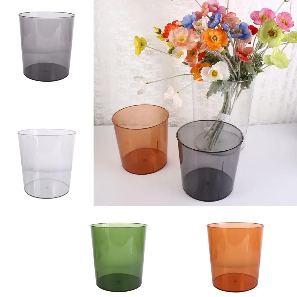 Organizer Container Thickened Transparent Trash PET Durable Waste Bin Light Multi-functional Dustbin Toilet