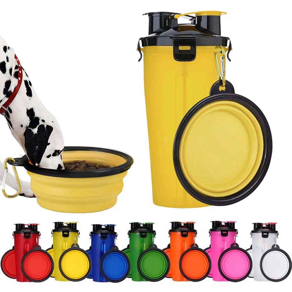 

Safety Pet Travel Drink Water Bottle Foldable Dog Feed Bowl Cup Outdoor Travel Dog Feeder Cup Dog Bowls Dog Water Bottle