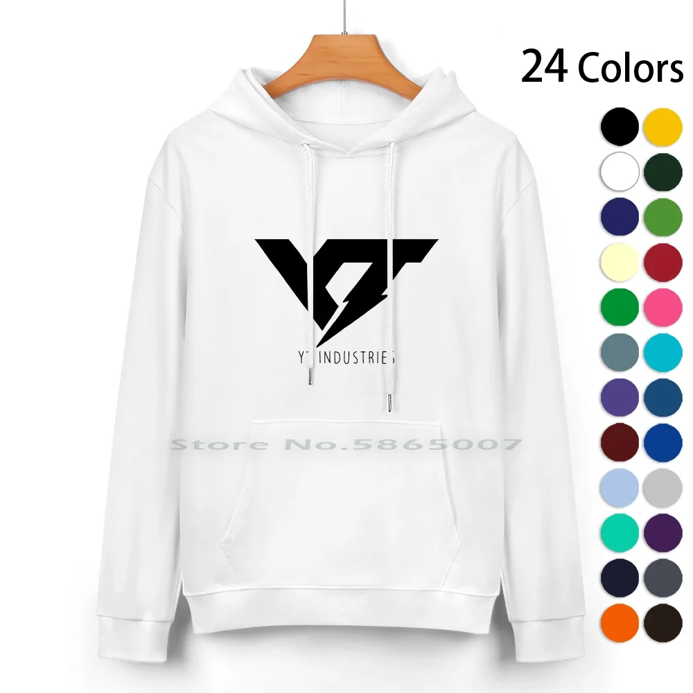 Yt Industries Cotton Hoodie Sweater 24 Colors Bicycle Cycling Sport Outdoors Athlete Wheels Pedals Custom Crosscountry Bikes Yt