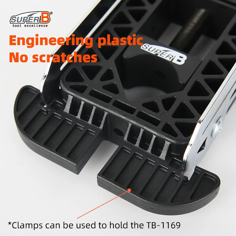 Super B Bicycle Frame & Fork Tool Oversized Tube Cutting Guide for 75 mm Posts or Round Tubes From 1\
