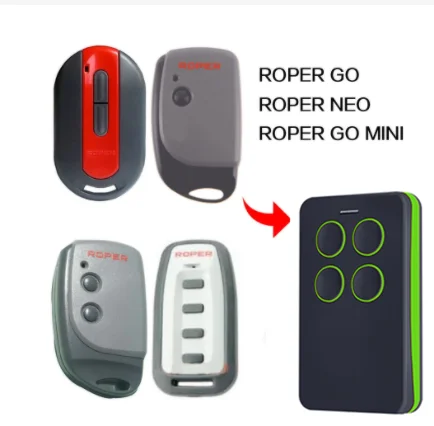 ROPER GO MINI NEO 433mhz 868mhz Garage Door  Remote Control