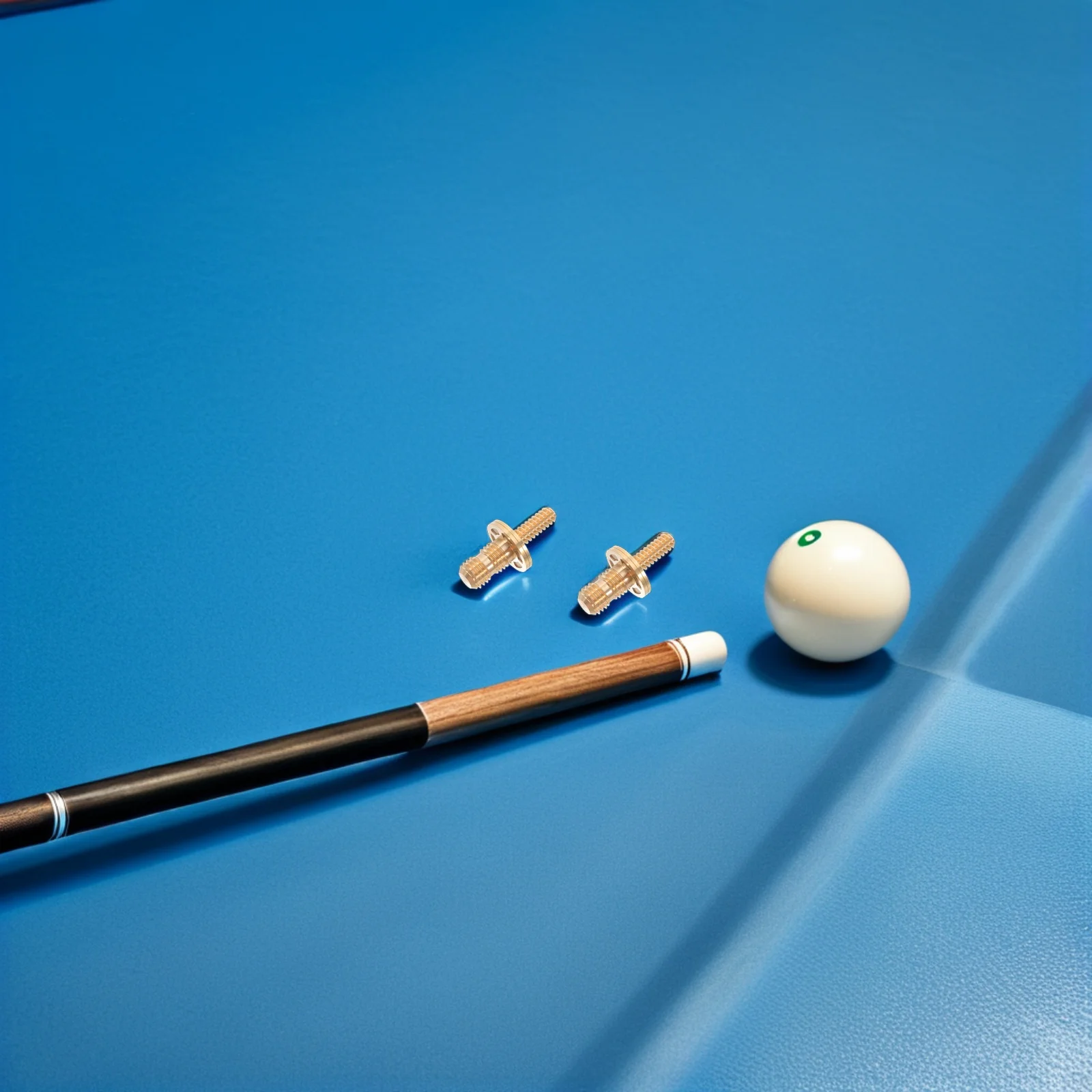 

4Pcs Telescopic Pool Stick Extender - Precision Brass Joint Screws for Billiard Equipment Upgrade Smooth Cue Maintenance