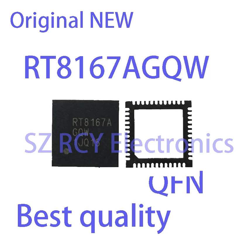 

(5 PCS)NEW RT8167AGQW RT8167A QFN Chipset