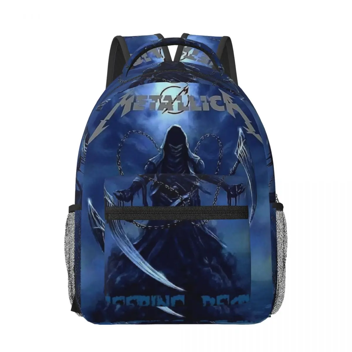 Like-Metallica Backpack for Men Women Fashion Student Business Daypack College Shoulder Bag 17in