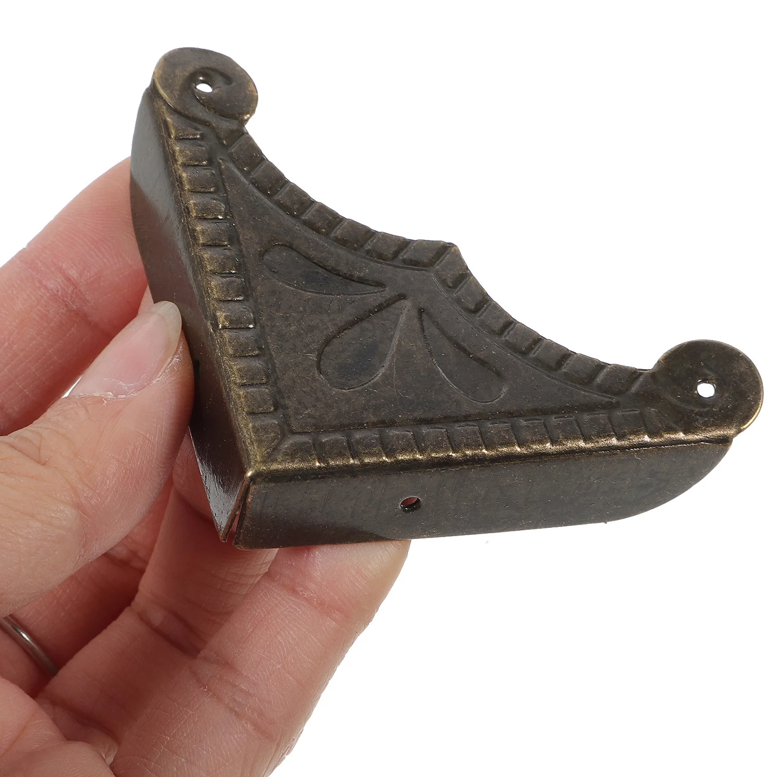 

30Pcs Metal Corner Protectors Vintage Box Guards for Wooden Jewelry Gift Drawer Cabinets Metal Corner Protector