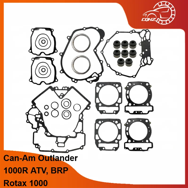 CQHZJ Motorcycle Complete Gasket Kit Engine Gasket Seal kit For Can-am Outlander 1000R ATV BRP Rotax 1000 Gasket Kit