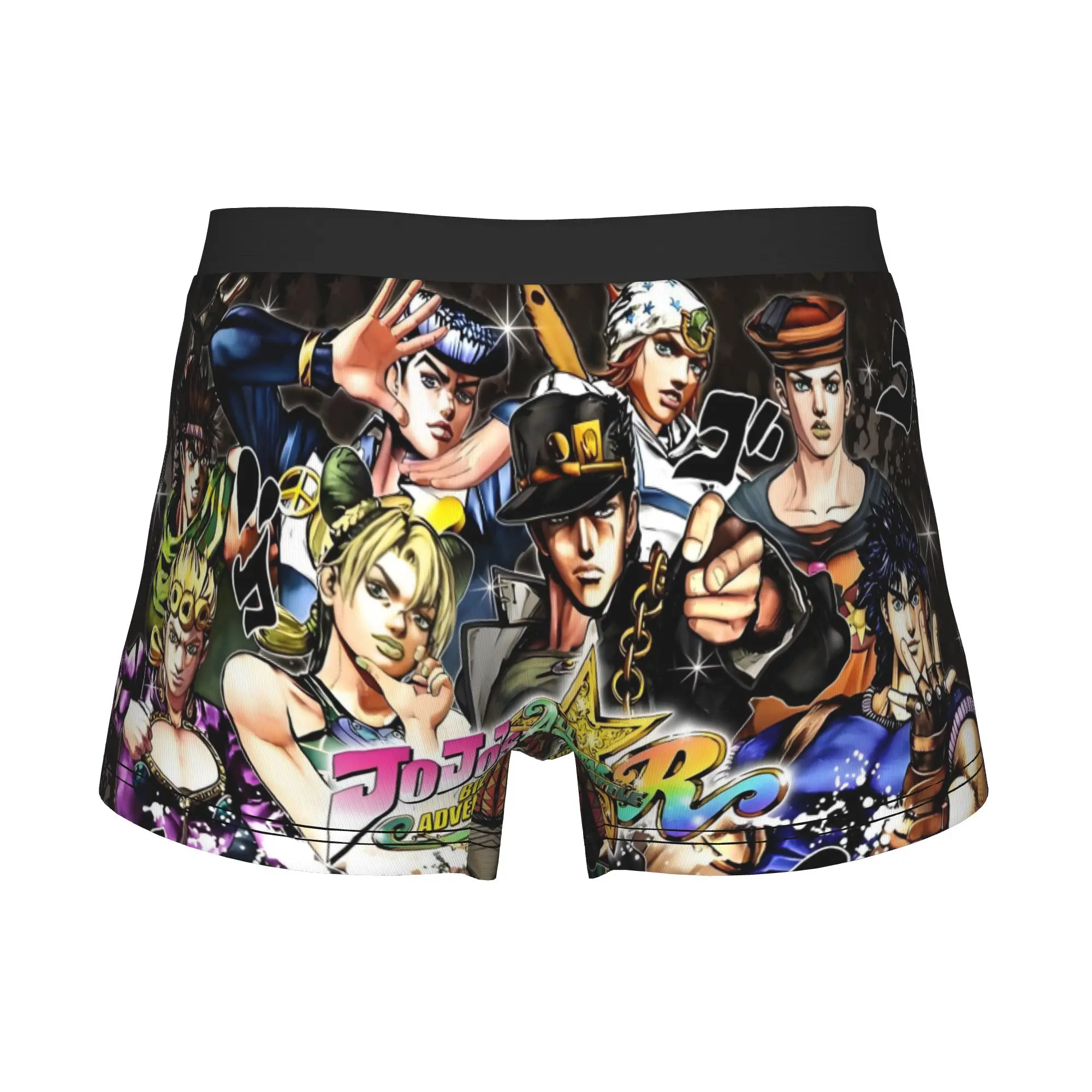 Bizarre Adventure Boxers Shorts Men JoJos Anime  Briefs Underwear Fashion Underpants
