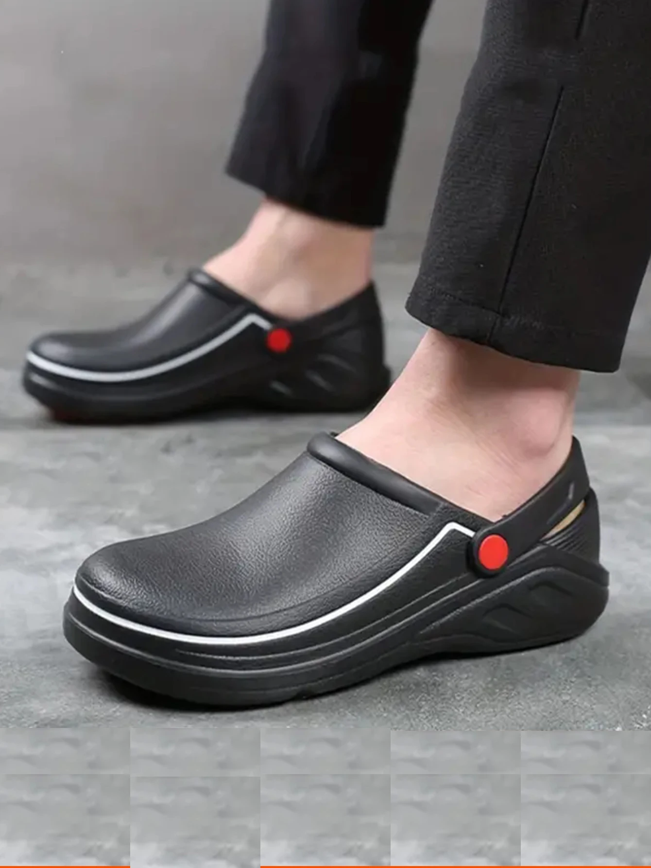 

Women's New Vintage-Style Casual Slip-On Shoes for Teenagers, Suitable for All Seasons, Waterproof, Ultra-Soft Eva One-Piece Flat-Soled Waterproof, Splash-Proof, Non-Slip Rubber-Soled Loafers, Fishing Shoes