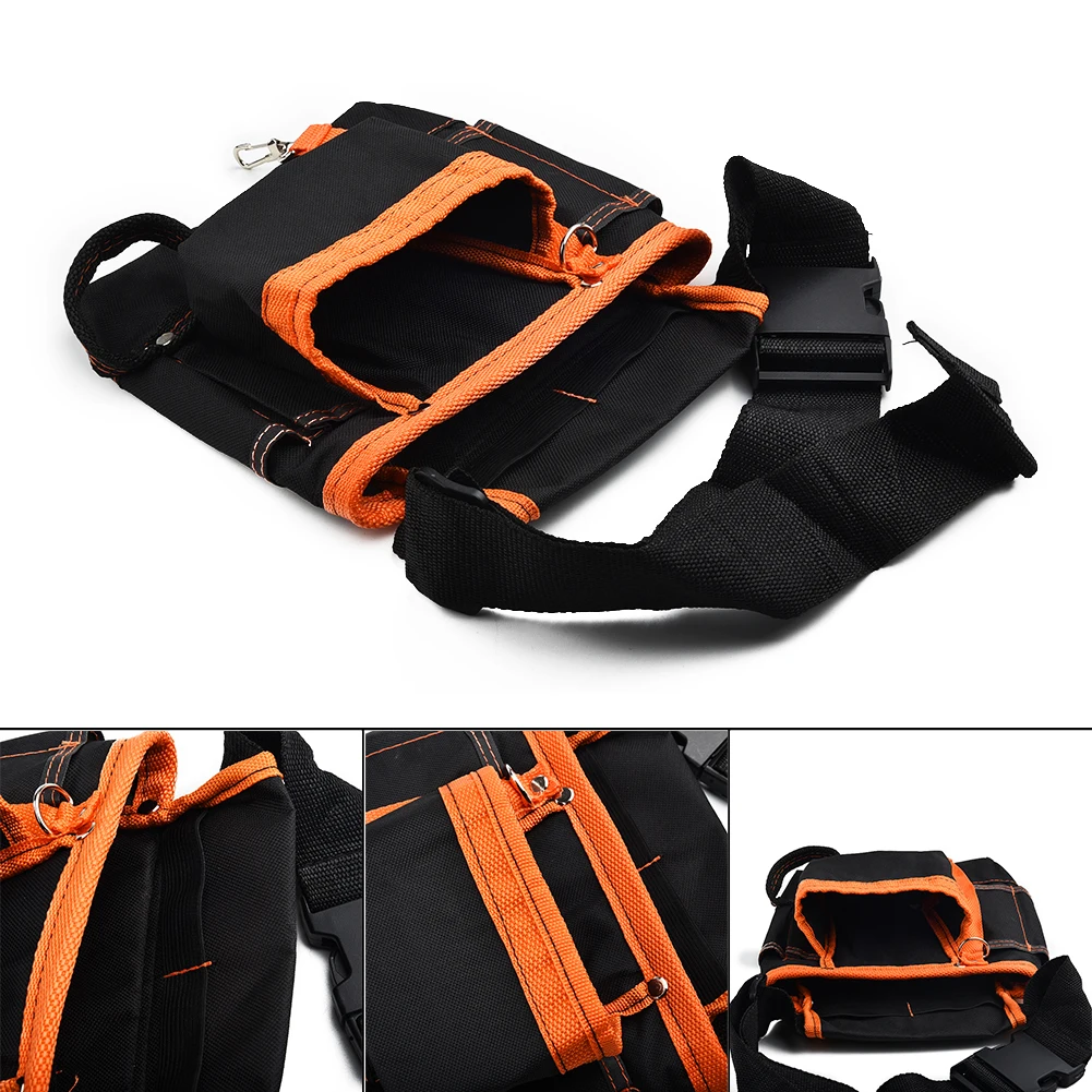 Multifunctional Waist Bag Tool Bag Oxford Cloth Tool Belt For Holding Screwdrivers Pencil Hand Tool Pouch Utility Kits Waist Bag