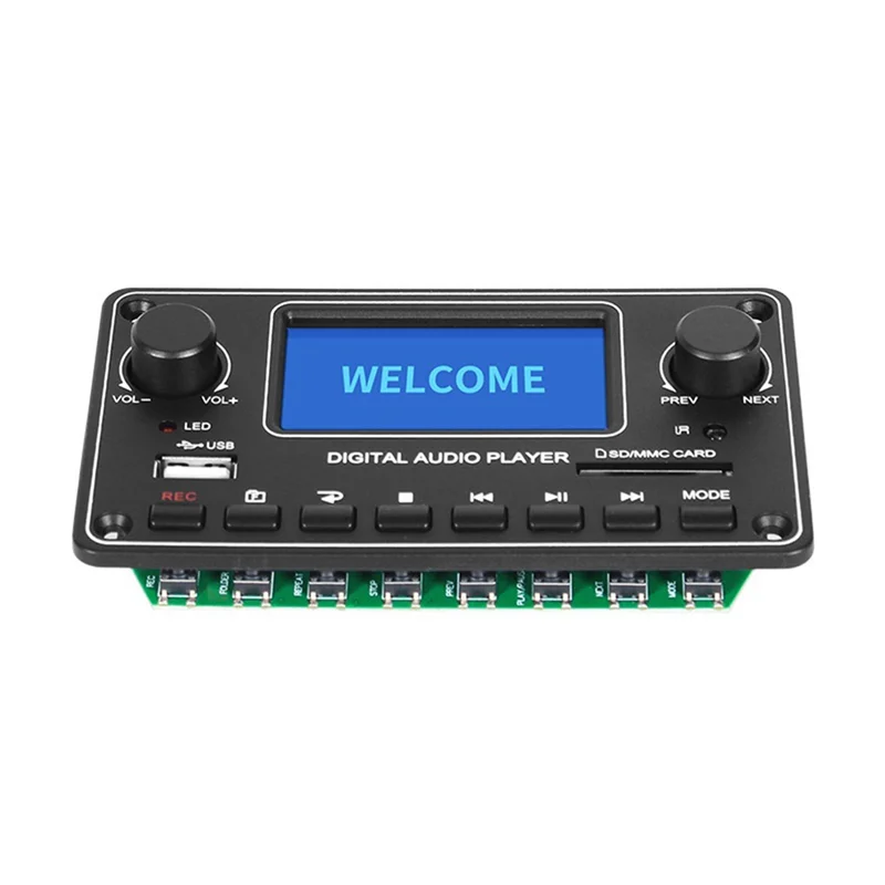N88R LCD مشغل MP3 وحدة 28X64 عرض بلوتوث لوحة فك تشفير الصوت الرقمي TDM157 USB SD BT FM للسيارة المنزل مكبر للصوت #2