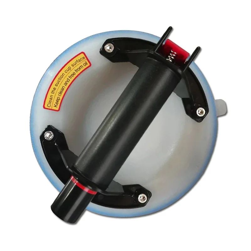 Bomba de aire con ventosa de silicona de 8 pulgadas, ventosa de vacío, levantador manual de succión fuerte, herramienta de elevación de vidrio para suelo de azulejos de cerámica